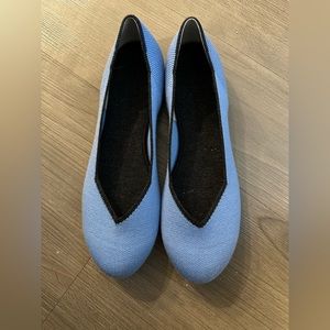 Ice Blue Rothy’s Merino Wool Flat Size 10
